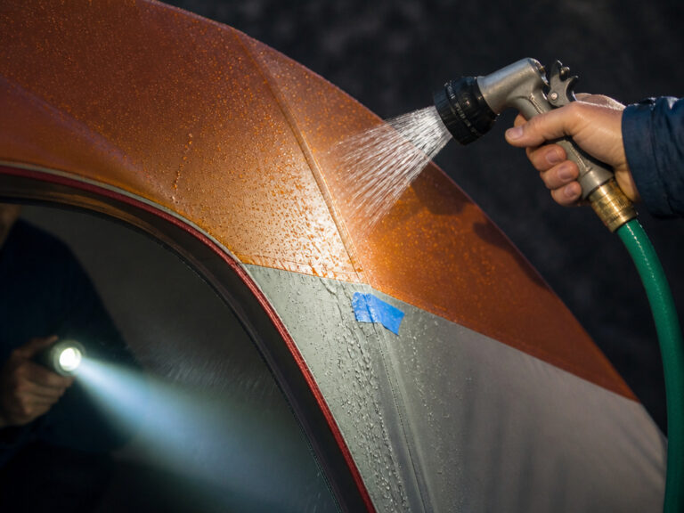 Are All Tents Waterproof? The 3 Numbers That Decide