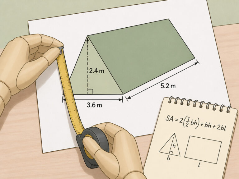 How to Find Surface Area of a Tent: Formulas & Adjustments