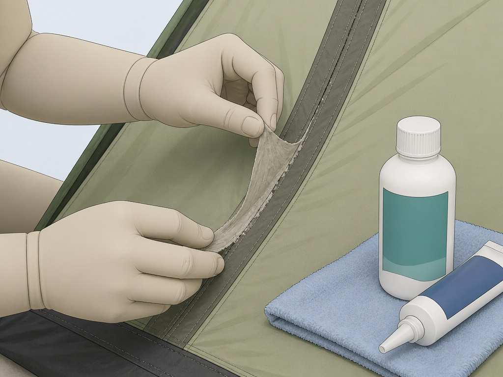 Troubleshooting seam sealing mistakes by removing old silicone sealant