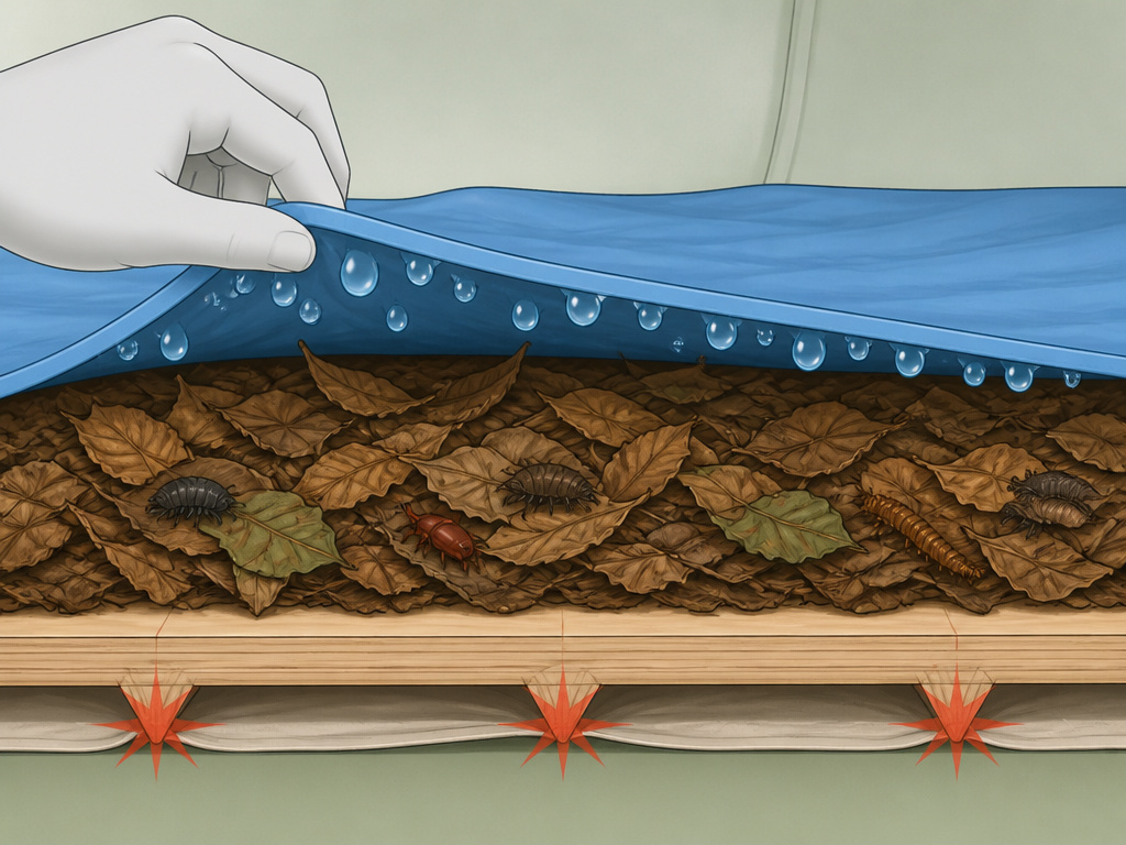 Three things to avoid putting under a tent for camping.