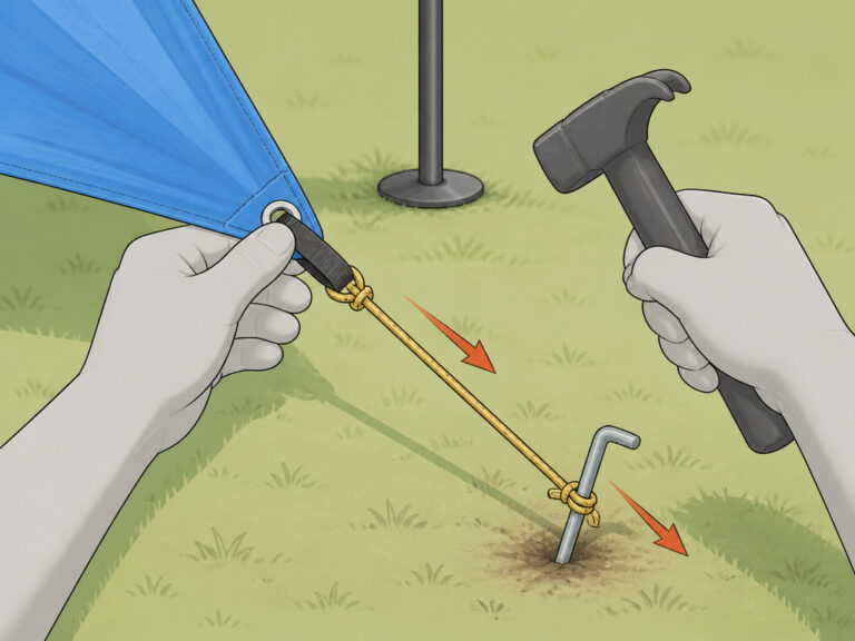 How to Make a Tent at Home: A No-Sew Tarp Shelter Guide