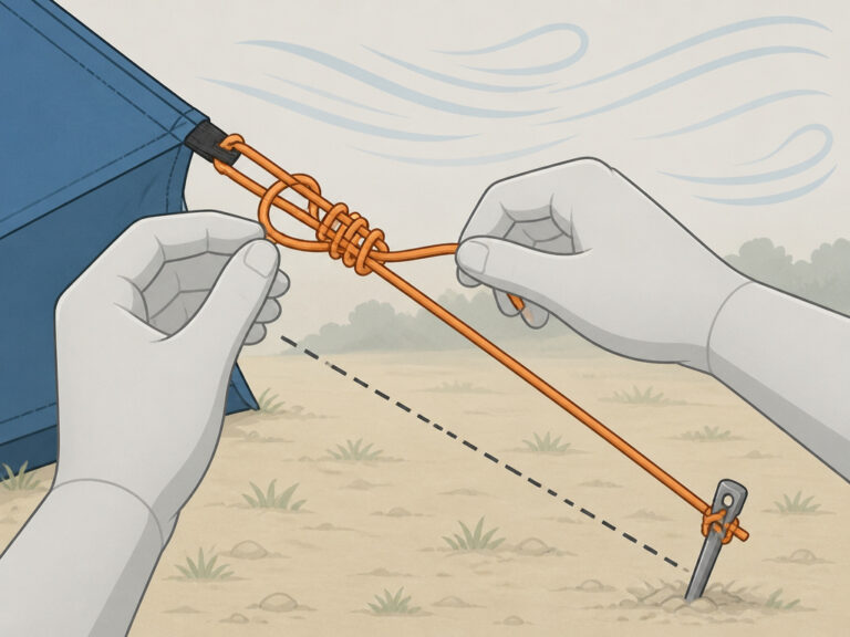 How to Tie Tent Guy Ropes for a Secure, Storm-Proof Pitch