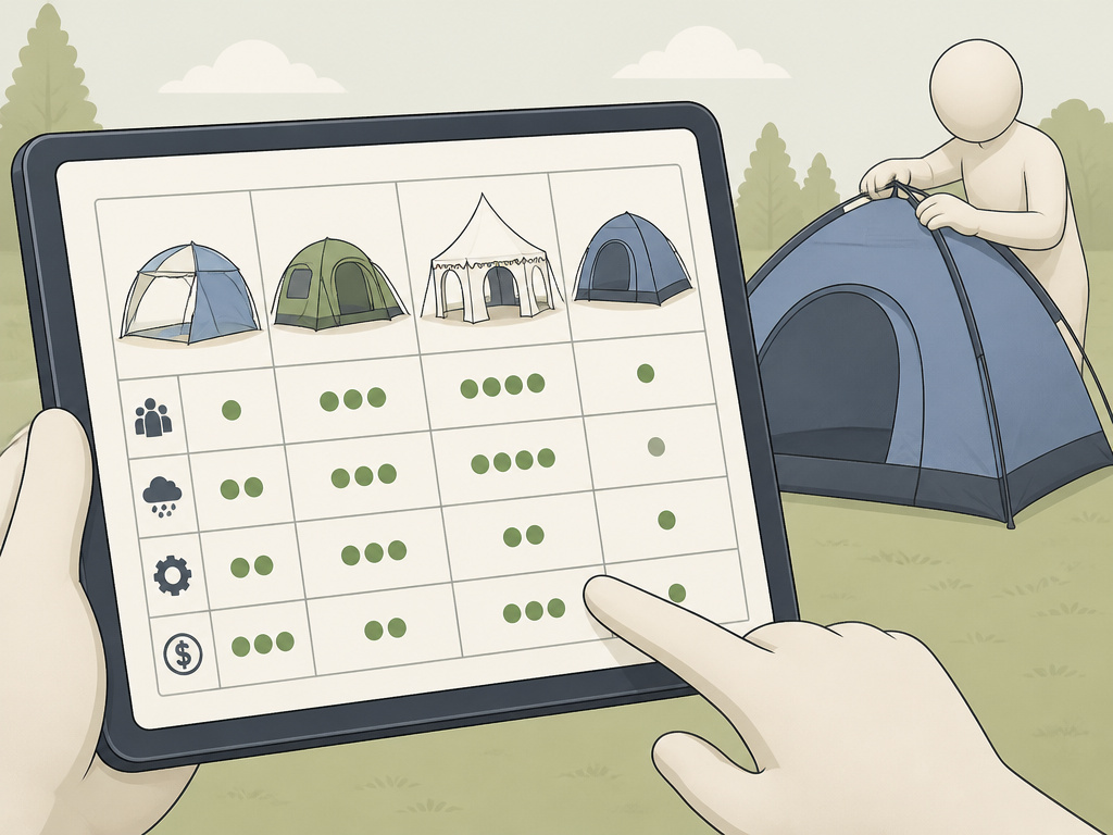 Choosing the right pop-up tent for beach, camping, festival, or budget use.