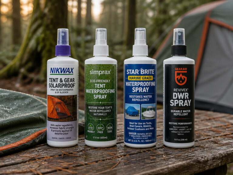 7 Best Waterproofing Sprays for Tents 2026